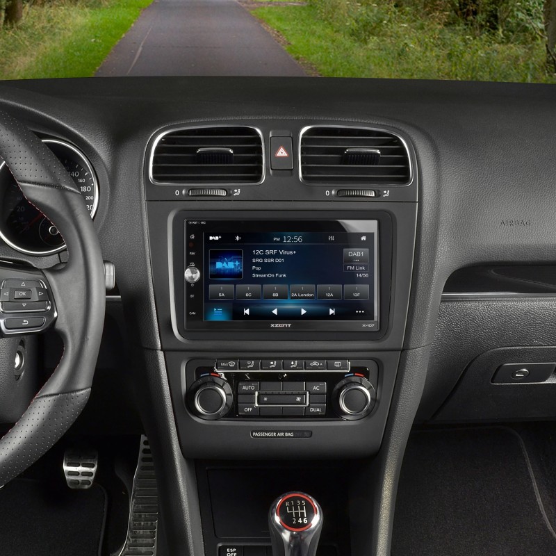 XZENT X-107  2-Din 6.75 Infotainer DAB und Weblink Cast