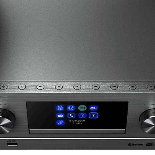 KENWOOD M-9000S-S Smart Micro Hi-Fi System (Silber)