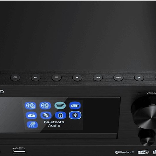 KENWOOD M-7000S-B - Micro HiFi-System (Schwarz)
