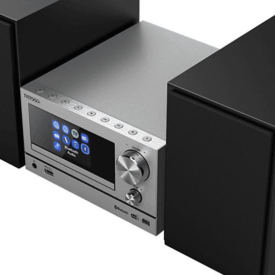KENWOOD M-7000S-S - Micro HiFi-System (Silber)