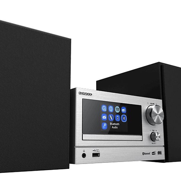KENWOOD M-7000S-S - Micro HiFi-System (Silber)