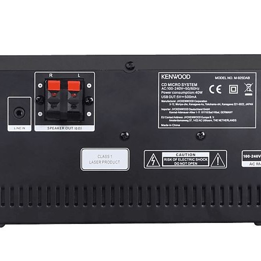 KENWOOD M-925DAB-B Micro-HiFi-System (Schwarz)