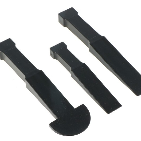 Montagehebelset Keile 3-teilig Hartversion