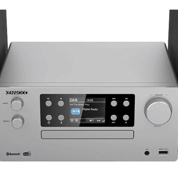 KENWOOD M-925DAB-S - Micro HiFi-System mit DAB+, CD,USB, Bluetooth