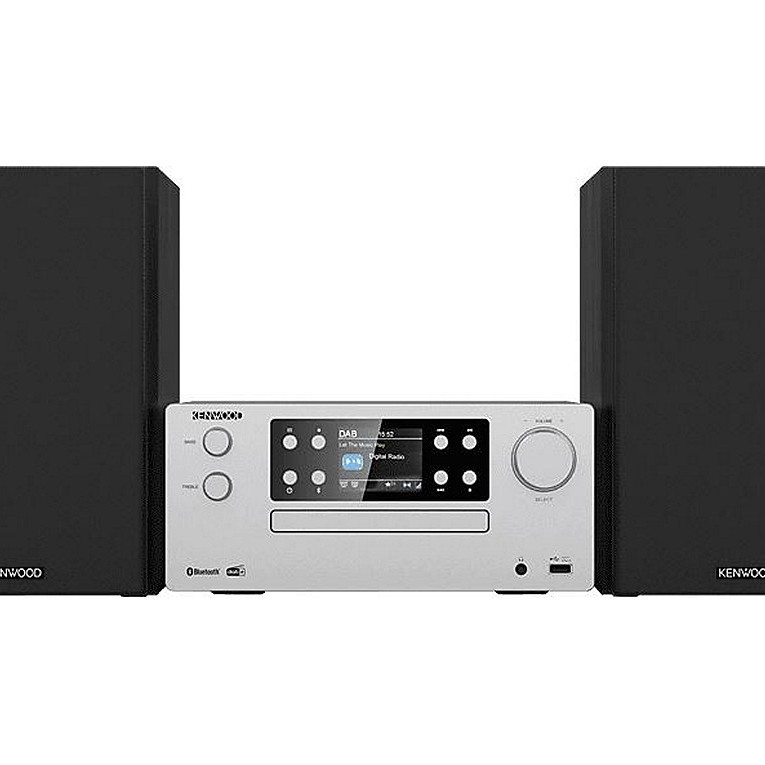 KENWOOD M-925DAB-S - Micro HiFi-System mit DAB+, CD,USB, Bluetooth