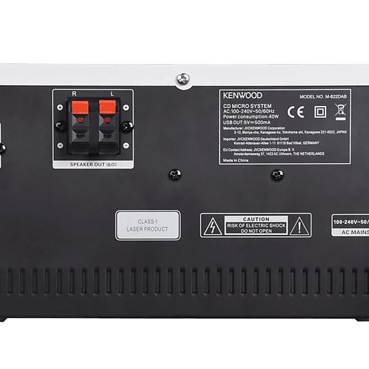 Kenwood M-822DAB Microanlage weiß