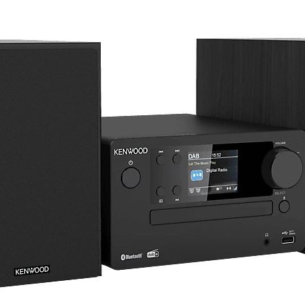 KENWOOD M-725DAB-B - Micro HiFi-System mit DAB+, CD, USB, Bluetooth