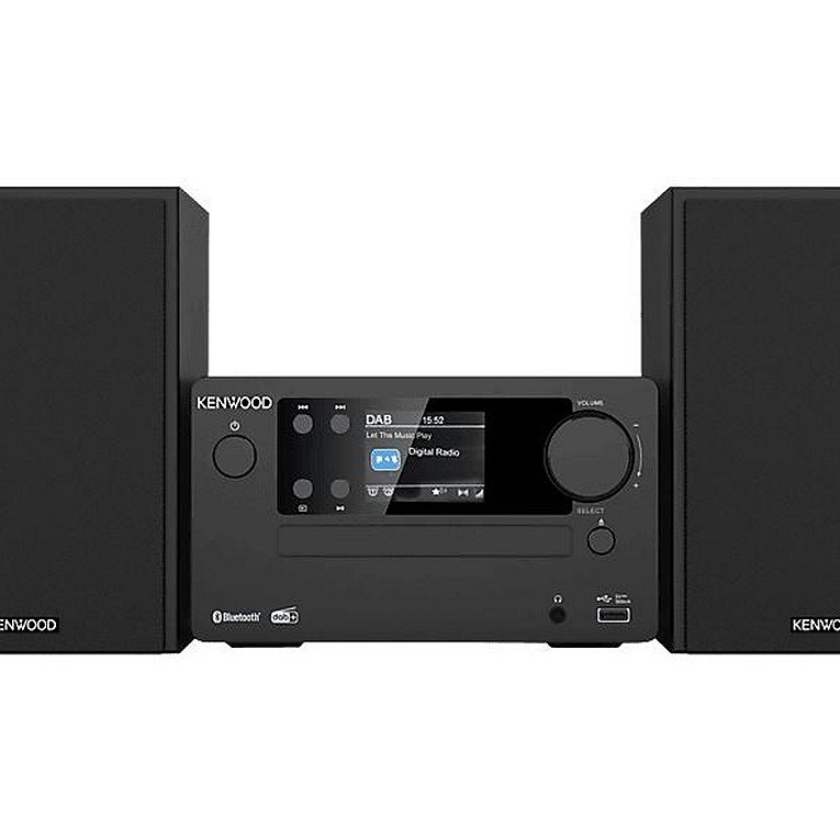KENWOOD M-725DAB-B - Micro HiFi-System mit DAB+, CD, USB, Bluetooth