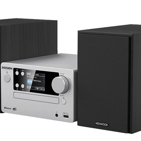 KENWOOD M-725DAB-S Micro HiFi-System (Silber)