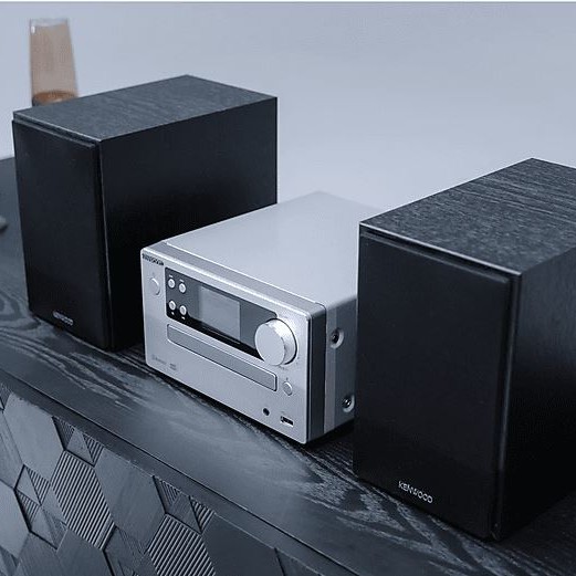 KENWOOD M-725DAB-S Micro HiFi-System (Silber)