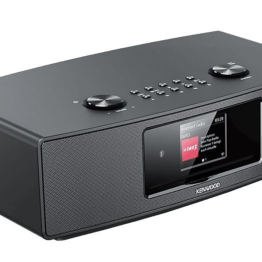 Kenwood CR-ST700SCD-B WiFi-Smart-Radio with DAB+, Internet radio, CD, USB, BT