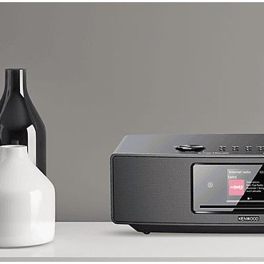 Kenwood CR-ST700SCD-B WiFi-Smart-Radio with DAB+, Internet radio, CD, USB, BT