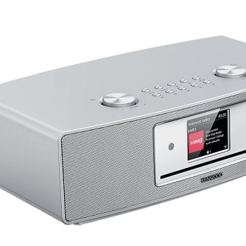 KENWOOD CR-ST700SCD-S Digitalradio Internet radio, DAB+, FM, Silber