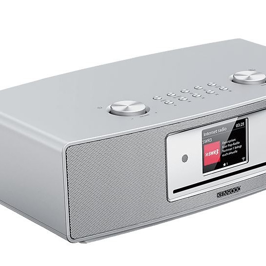 KENWOOD CR-ST700SCD-S Digitalradio Internet radio, DAB+, FM, Silber