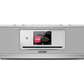 KENWOOD CR-ST700SCD-S Digitalradio Internet radio, DAB+, FM, Silber