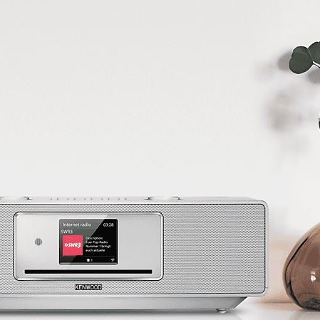 KENWOOD CR-ST700SCD-S Digitalradio Internet radio, DAB+, FM, Silber