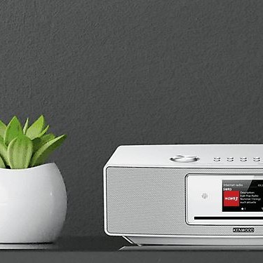 KENWOOD CR-ST700SCD-S Digitalradio Internet radio, DAB+, FM, Silber