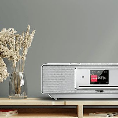 KENWOOD CR-ST700SCD-S Digitalradio Internet radio, DAB+, FM, Silber