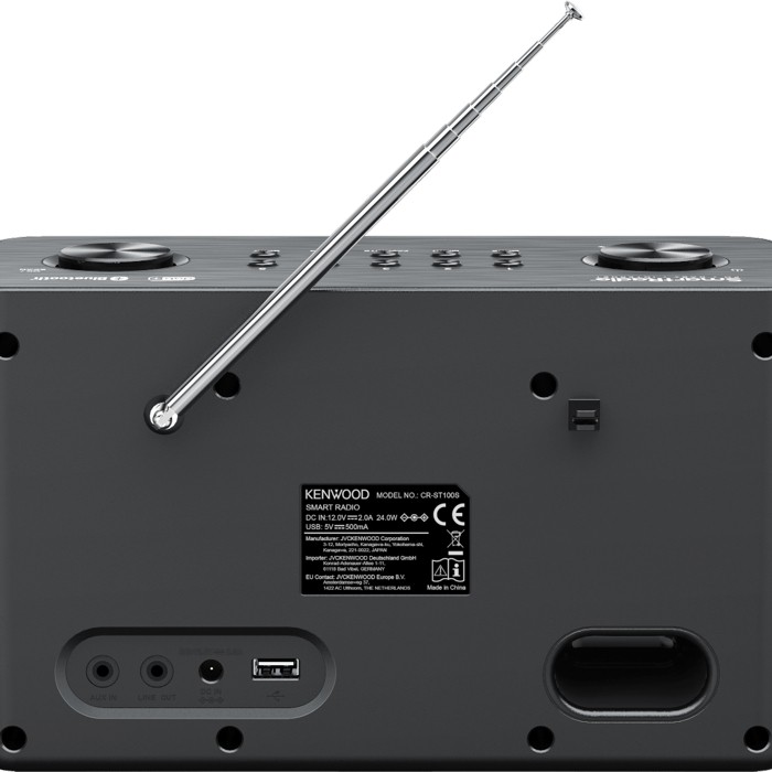 KENWOOD CR-ST100S-B Internetradio DAB, DAB+, FM, Internet radio, Schwarz