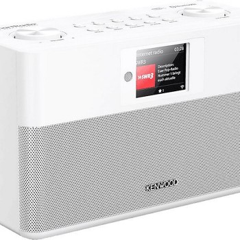 Kenwood CR-ST100S-W Smartradio mit DAB+ und Bluetooth Audiostreaming weiß