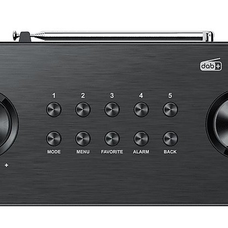 KENWOOD CR-ST80DAB-B Digitalradio DAB+, Schwarz