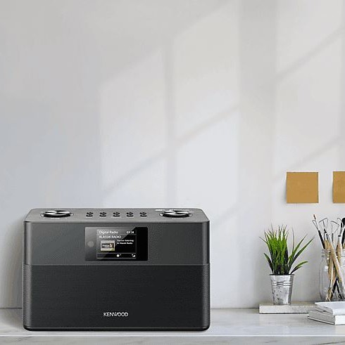 KENWOOD CR-ST80DAB-B Digitalradio DAB+, Schwarz