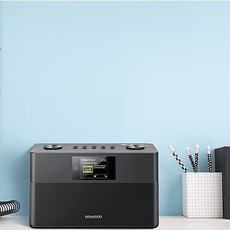 KENWOOD CR-ST80DAB-B Digitalradio DAB+, Schwarz