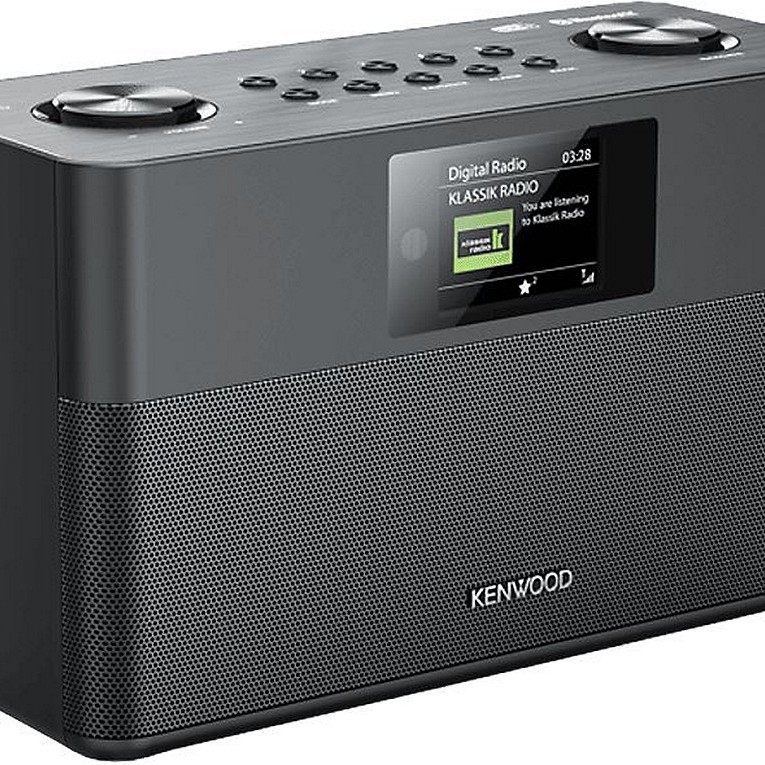 KENWOOD CR-ST80DAB-B Digitalradio DAB+, Schwarz