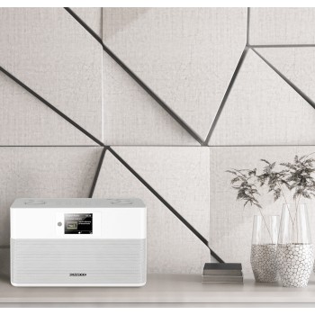 KENWOOD CRST80DAB-W Digitalradio DAB+, Weiss