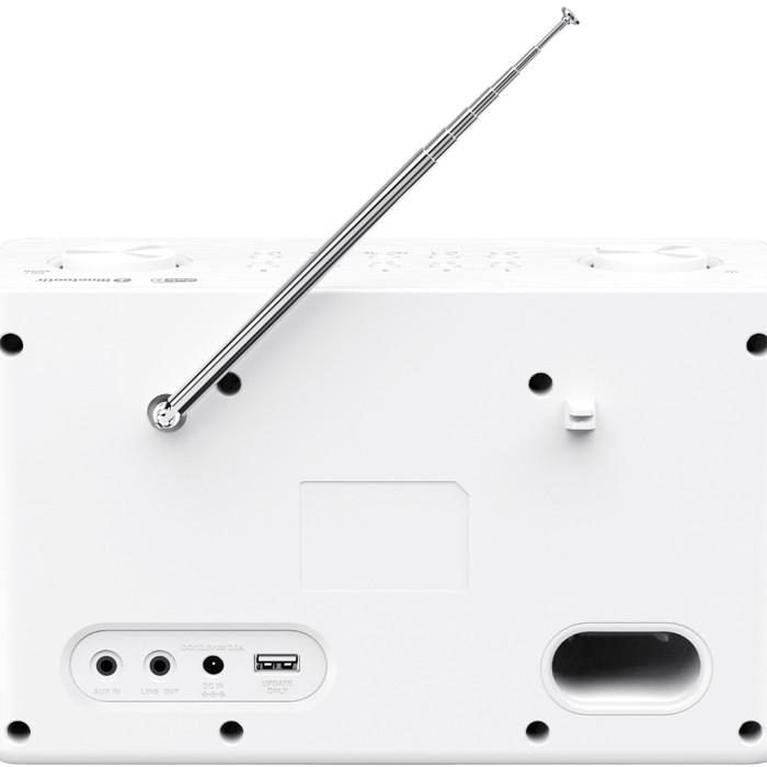 KENWOOD CRST80DAB-W Digitalradio DAB+, Weiss