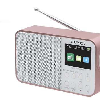 KENWOOD CR-M30DAB-R Digitalradio FM, DAB, DAB+, Rosegold-Weiss