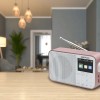 KENWOOD CR-M30DAB-R Digitalradio FM, DAB, DAB+, Rosegold-Weiss