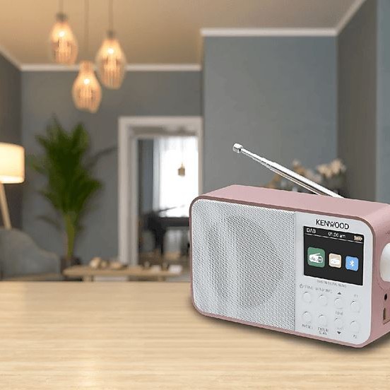 KENWOOD CR-M30DAB-R Digitalradio FM, DAB, DAB+, Rosegold-Weiss