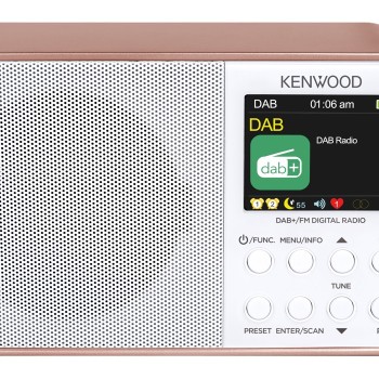 KENWOOD CR-M30DAB-R Digitalradio FM, DAB, DAB+, Rosegold-Weiss