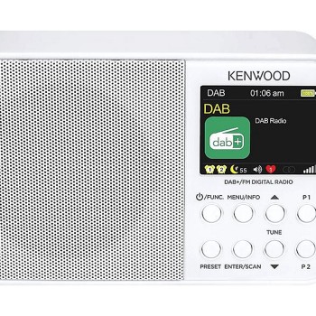 KENWOOD CR-M30DAB-W Digitalradio FM, DAB, DAB+, Weiss