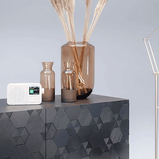 KENWOOD CR-M30DAB-W Digitalradio FM, DAB, DAB+, Weiss