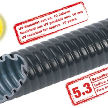 Schutzrohr KRGK M32 UV-beständig schwa