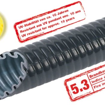 Schutzrohr M40 KRGK Plica UV-beständig