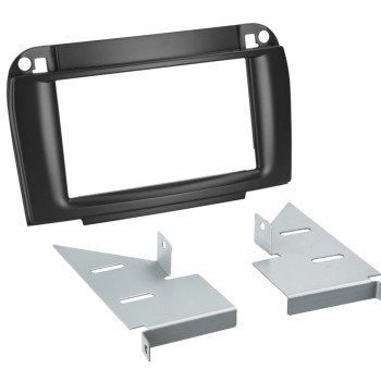 2-DIN Radioblende Mercedes CL-Klasse/S-Klasse schwarz