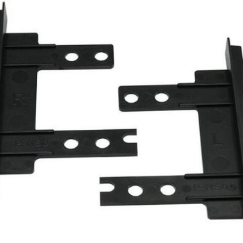 Radio-Einbau-Blende Doppel-DIN Black zu Nissan