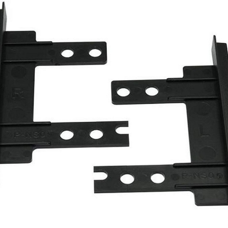 Radio-Einbau-Blende Doppel-DIN Black zu Nissan