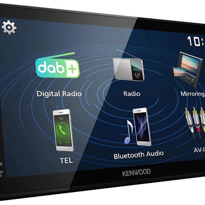 Kenwood DMX129DAB | 2-DIN | DAB+ | Bluetooth | Android USB Mirroring