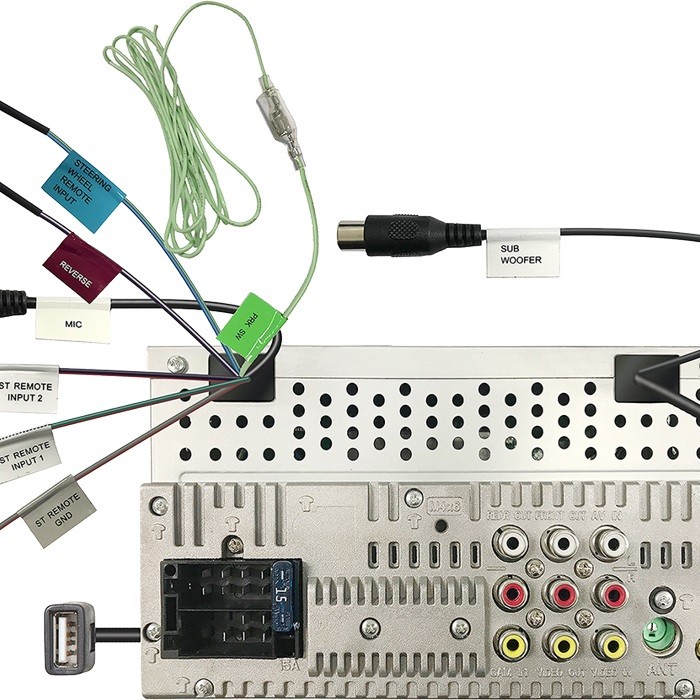 Kenwood DMX129DAB | 2-DIN | DAB+ | Bluetooth | Android USB Mirroring