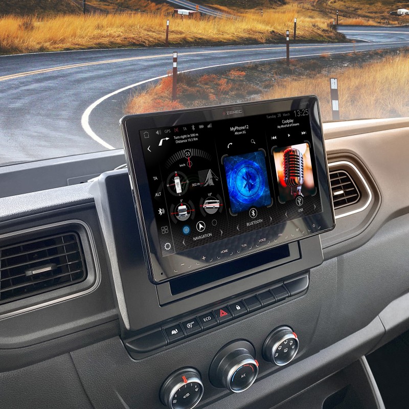 ZENEC Z-N975 9 1-DIN Infotainer mit Wireless Android Auto / Apple CarPlay