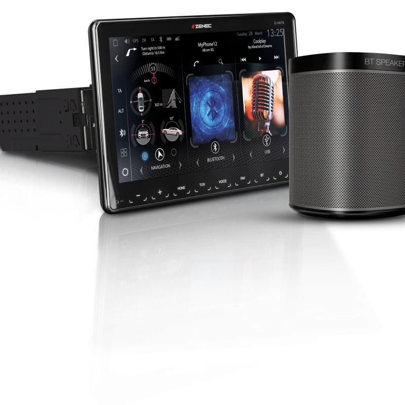 ZENEC Z-N975 9 1-DIN Infotainer mit Wireless Android Auto / Apple CarPlay