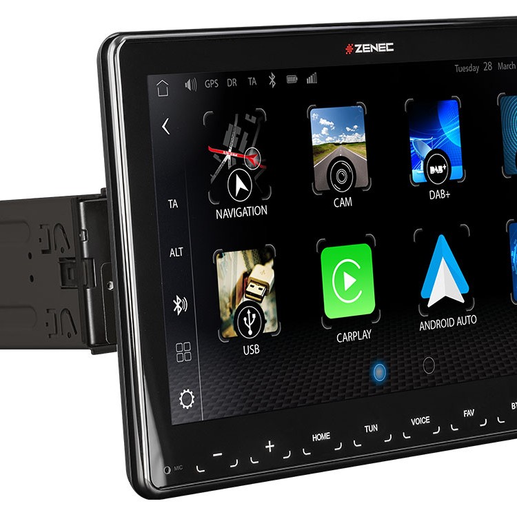 ZENEC Z-N975 9 1-DIN Infotainer mit Wireless Android Auto / Apple CarPlay