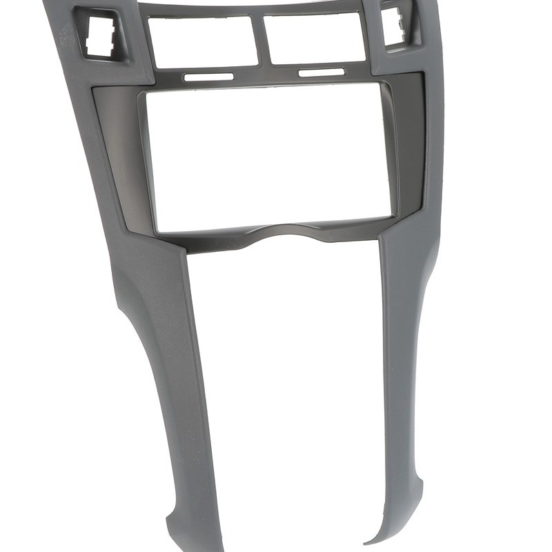 Radioblende TOYOTA YARIS (XP9) 2006-11 2DIN black Kit Blende + Seitenteile