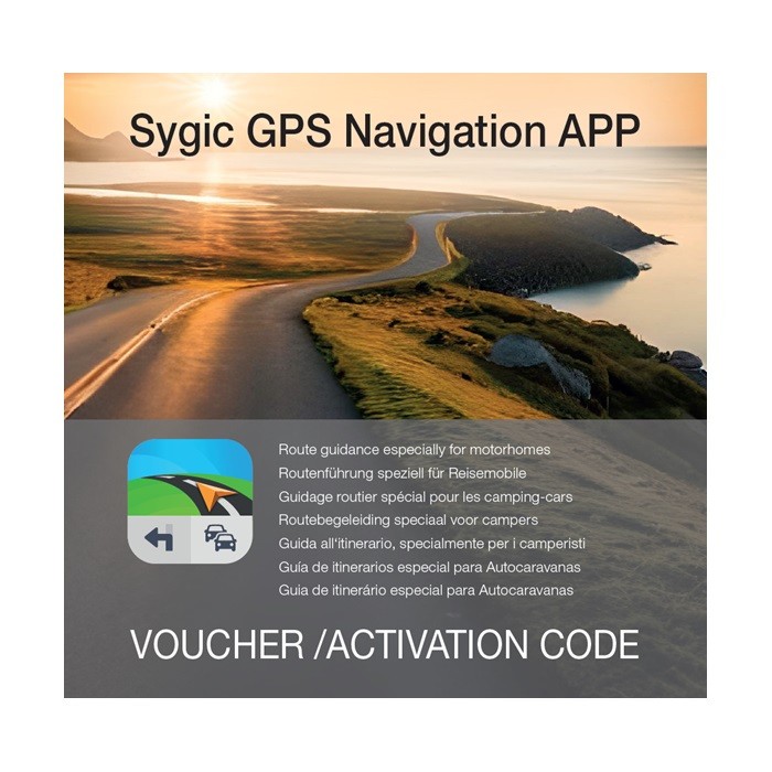 Kenwood KNA-SQR1 Sygic Campervan Navigations-App