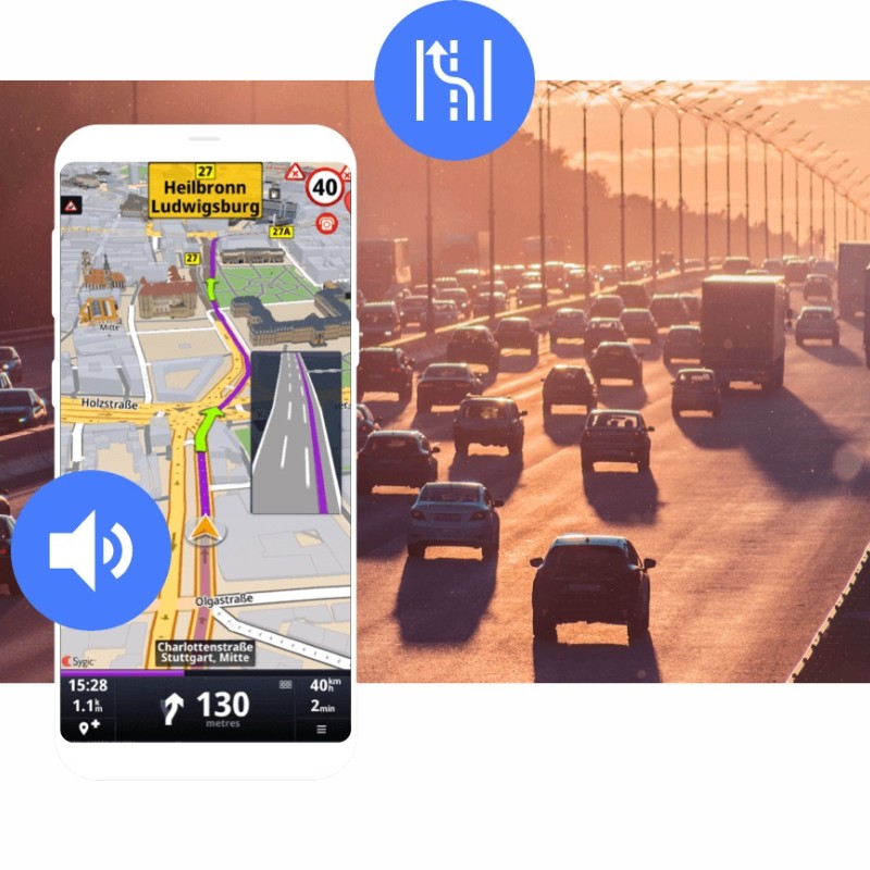 Sygic LKW & Wohnmobil GPS Navigation App Aktivierungsgutschein