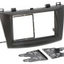 Radioblende MAZDA 3 (BL) ab 2009-13 2DIN schwarz Installer Kit
